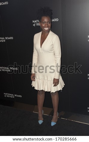 NEW YORK - JANUARY 07: Adepero Oduye attends the 2014 National Board Of Review Awards Gala at Cipriani 42nd Street on January 7, 2014 in New York City.