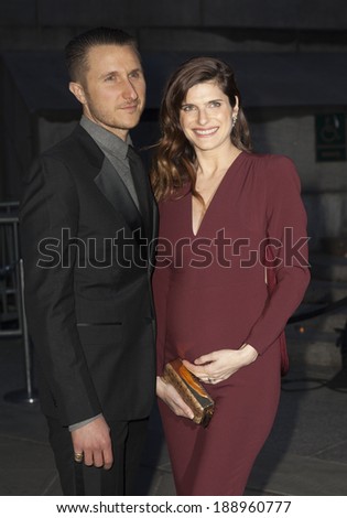 New York, NY - April 23, 2014: Scott Campbell and Lake Bell attend the Vanity Fair Party during the 2014 Tribeca Film Festival at the State Supreme Courthouse