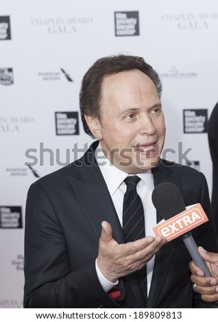 NEW YORK, NY - APRIL 28, 2014: Billy Crystal attends the 41st Annual Chaplin Award Gala at Avery Fisher Hall at Lincoln Center for the Performing Arts