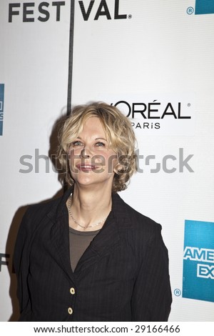 NEW YORK - APRIL 25: Actress Meg Ryan arrives at the premiere of new film 