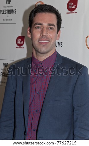 NEW YORK - MAY 18: Comedian John Roberts attends the 2011 Ben Sherman Very Important Plectrums Initiative at the Gramercy Theatre on May 18, 2011 in New York City