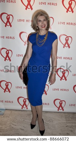 NEW YORK - NOVEMBER 09: Christine Baranski attends Love Heals The Alison Gertz Foundation For AIDS Education 20th Anniversary gala at the Four Seasons Restaurant on November 9, 2011 in New York City, NY.