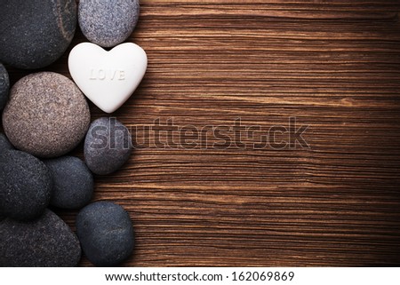 Similar – Image, Stock Photo Heart of stone Lifestyle