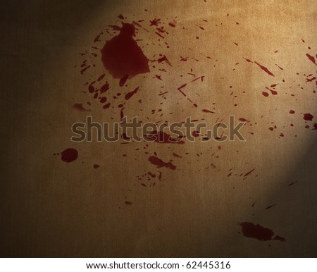 blood splashed on the carpet floor. Useful as background, especially for Halloween day