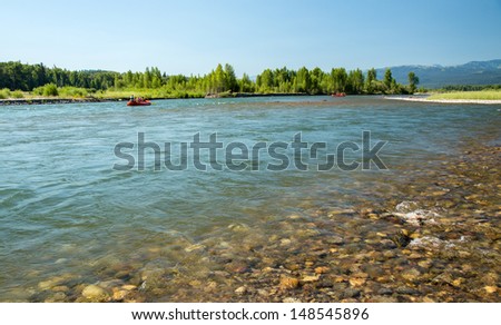 Snake River Rafting - Wyoming