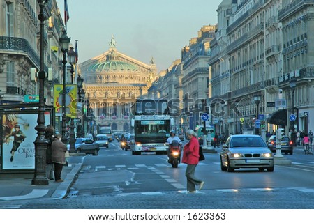 Morning Walk in Paris