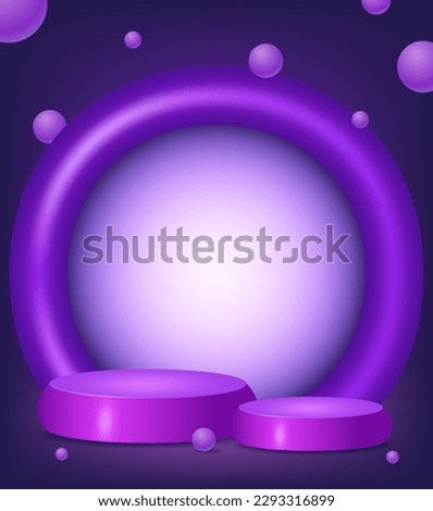 Similar – Image, Stock Photo round Clouds Arch Plastic