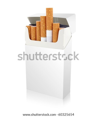 Pack Of Cigarettes Stock Photo 60325654 : Shutterstock