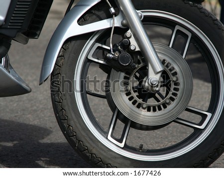 motorbike wheel