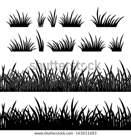 Grass Outlines | Free download on ClipArtMag