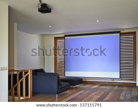 Home Theater in apartment