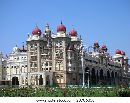 Mysore Palace In Mysore City, India. Stock Photo 20706358 : Shutterstock