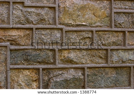 They don\'t build stone brick walls like this any more.
