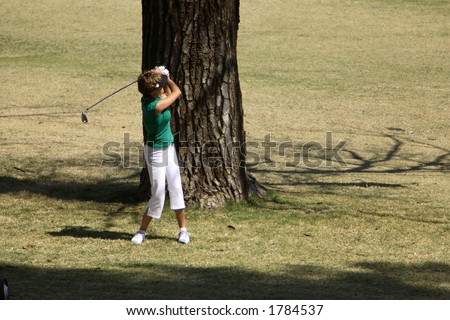 Lady golf swing series (4 of 4)