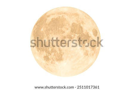 Similar – Image, Stock Photo Supermoon at night