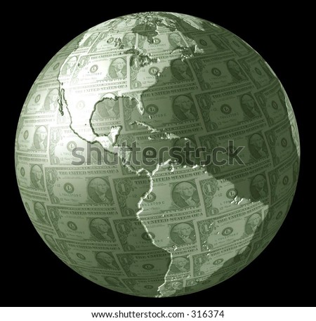 Earth made of money
