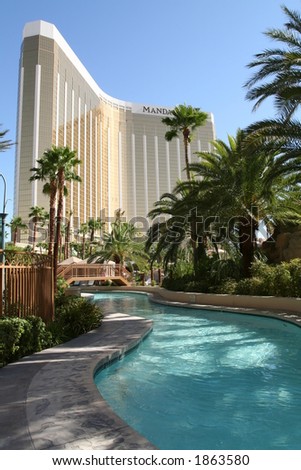 Lazy River In Mandalay Bay Stock Photo 1863580 : Shutterstock