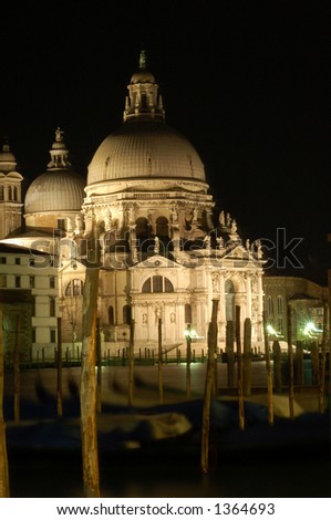 The basilica of Santa Maria della Salute in Venice