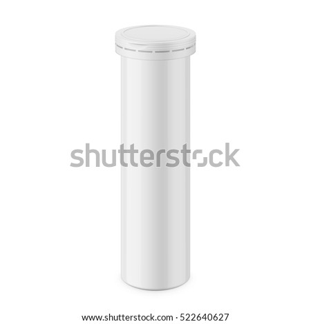 Download Vector Images Illustrations And Cliparts Round White Glossy Aluminum Tube With Cap For Effervescent Or Carbon Tablets Pills Vitamins Realistic Packaging Vector Mockup Template Eye Level View Hqvectors Com 3D SVG Files Ideas | SVG, Paper Crafts, SVG File