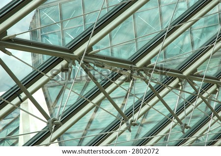 glass and steel windows