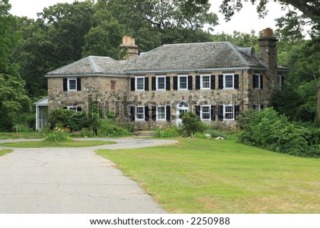 Old Stone Country English  Mansion