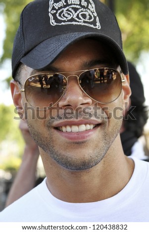 WEST HOLLYWOOD - AUG 5: Wilson Cruz makes an appearance at the Day Of Decision rally for marriage equality in West Hollywood, CA on August 5, 2010.