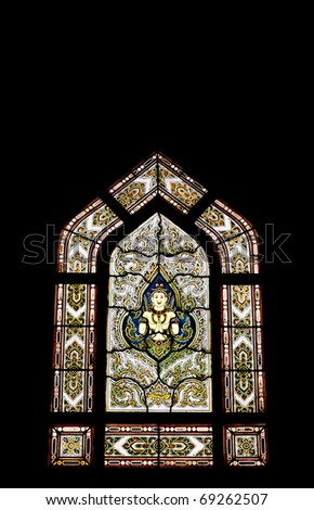 Over fifty years stained glass in Thailand