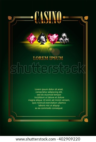 Casino poster suits