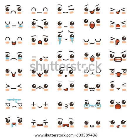 Cute Japanese Cartoon Characters Clipart | Free download on ClipArtMag