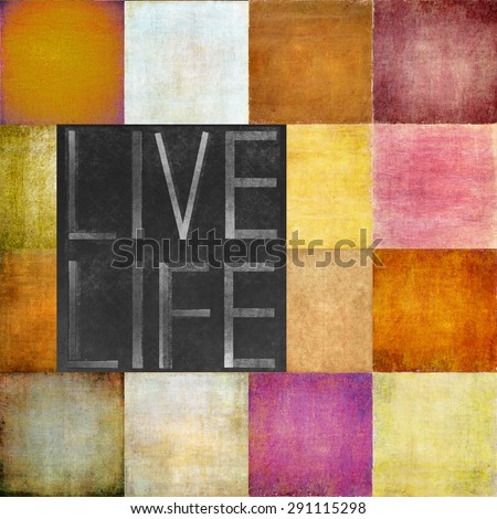 Textured background image depicting the words \