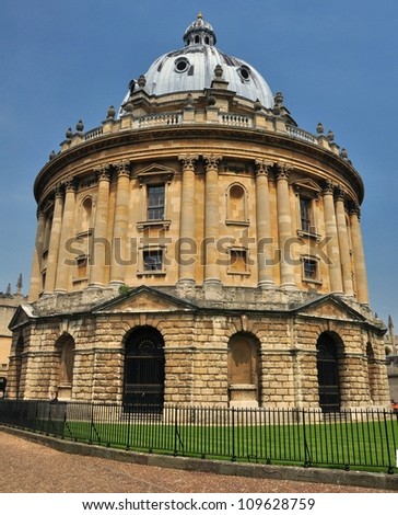 Bodleian Library, Oxford University. United Kingdom.