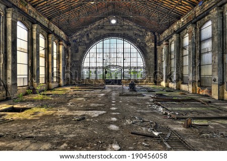 Similar – Foto Bild Alte Hangars Lagerhalle