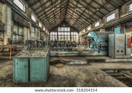 Similar – Image, Stock Photo Old power plant