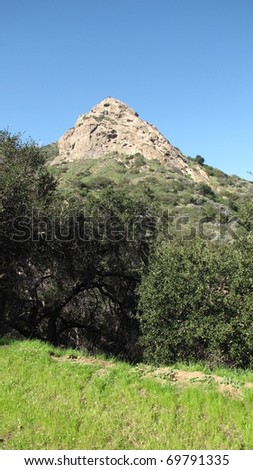 Bee Rock in Griffith Park, Los Angeles, CA