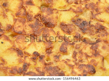 Spanish tortilla (omelet with potatoes and onions)