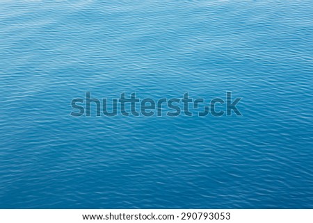 High angle view of an ocean surface with copy space