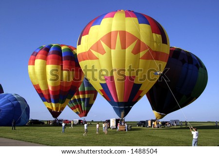 Hot Air Ballooning Grouping