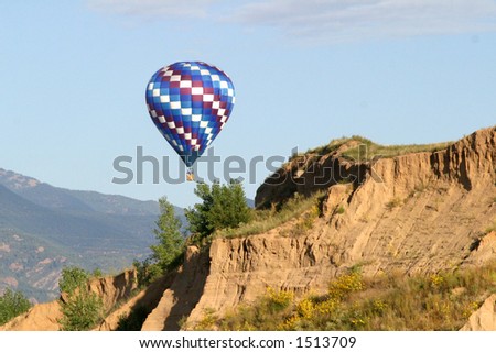 Hot Air Ballooning Mountains