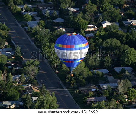 Hot Air Ballooning Aerial