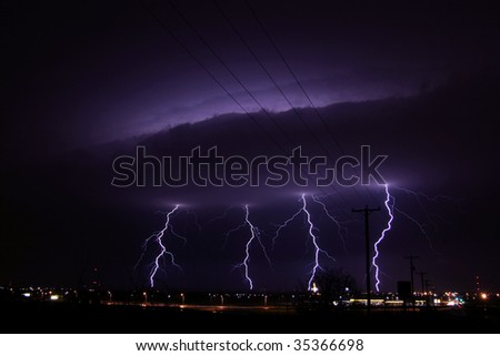 lightning, thunder, storm, rain, clouds