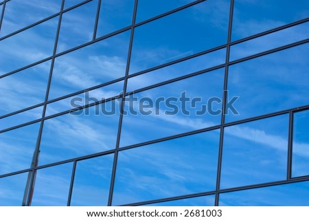 Similar – Foto Bild Ein Hochhaus spiegelt sich selber