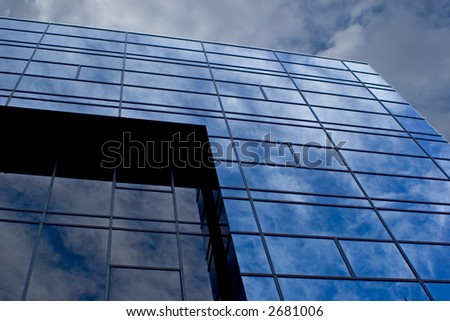 Similar – Foto Bild Ein Hochhaus spiegelt sich selber