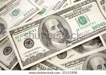 money background, focus point on center of photo