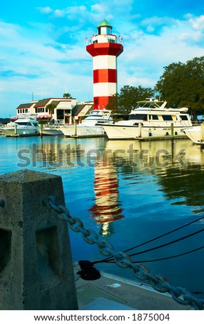 The famous Hilton Head Lighthouse. More with keyword group12c