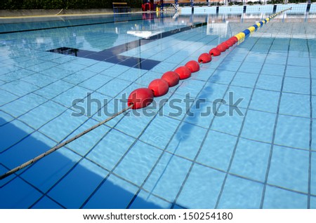 lane Olympic-size pool