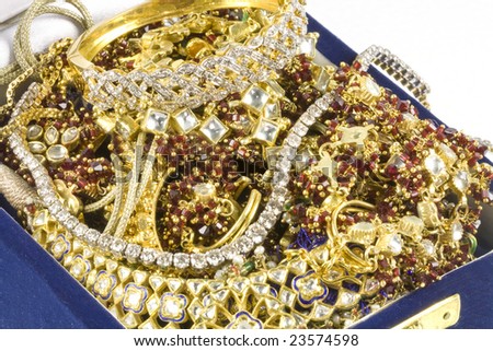 Jewels in a Jewelry Box