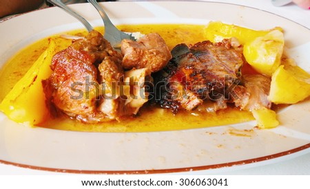 goat meat stew