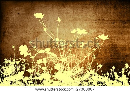 floral style textures - You can use it to get some nice layer/mask/alpha channel effects in Photoshop.