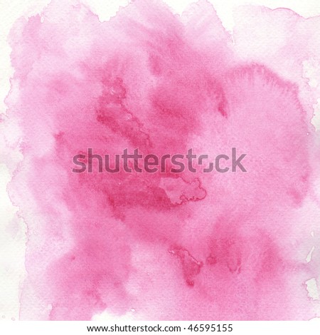 grunge pink watercolor background - with space for your design