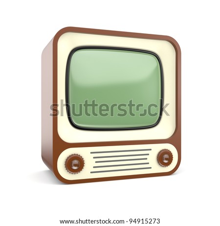 Similar – Image, Stock Photo TV Ancient Exhibition